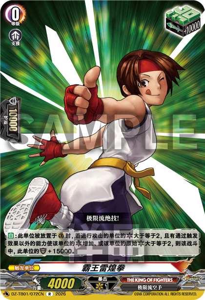 DZ-TB01/072CN 霸王雷煌拳
